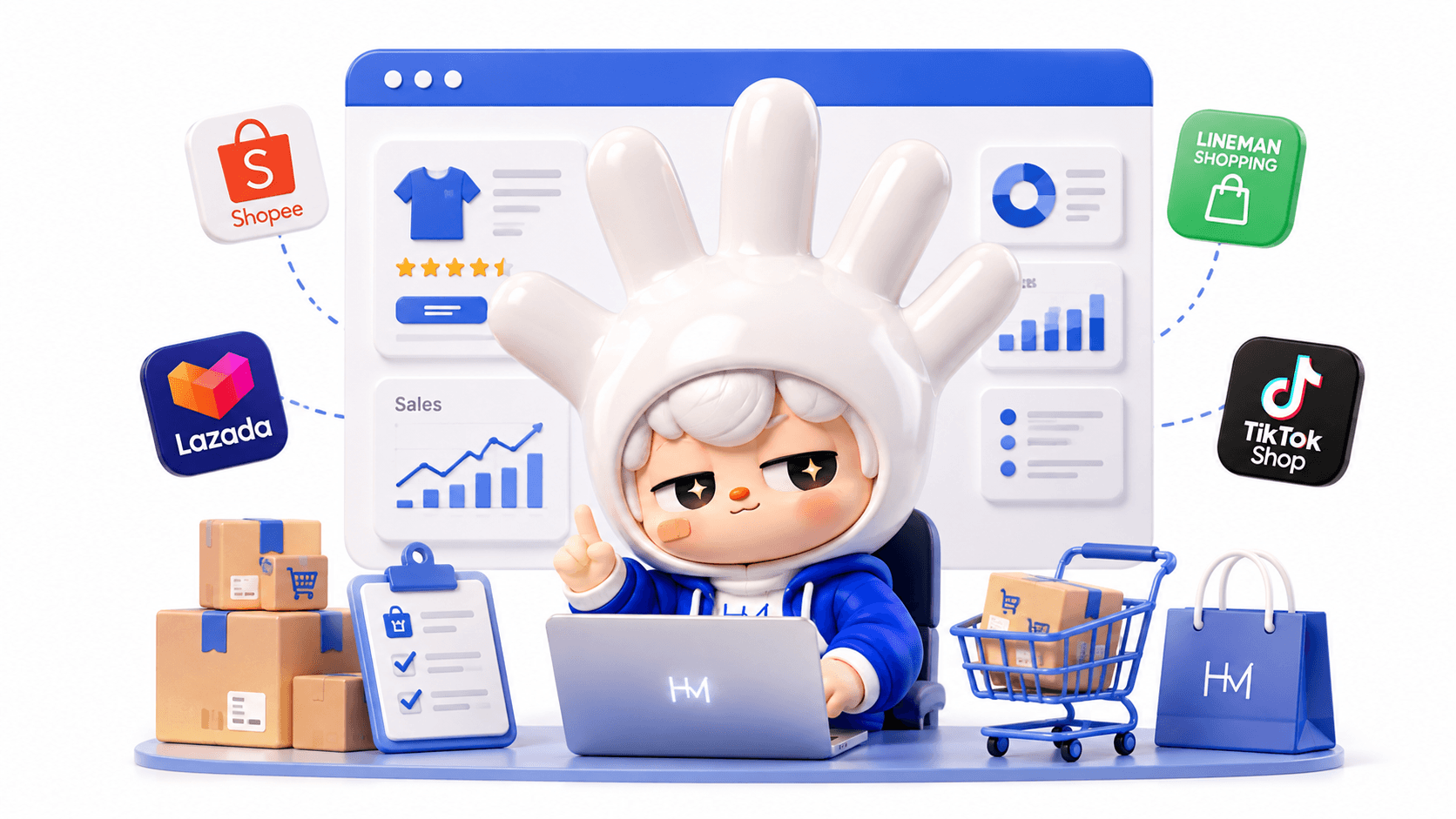 ดูแลจัดการร้าน